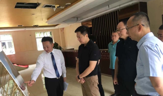 集团向导率队考察人生就是搏旅馆部分存量项目