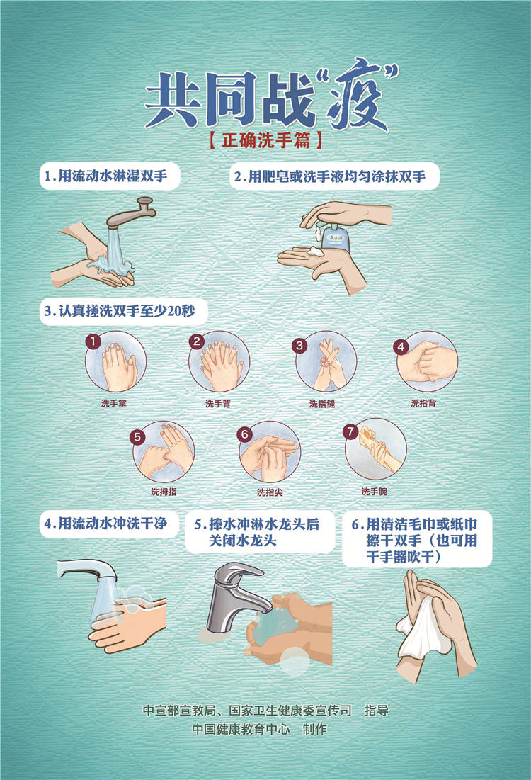 配合战疫准确洗手篇