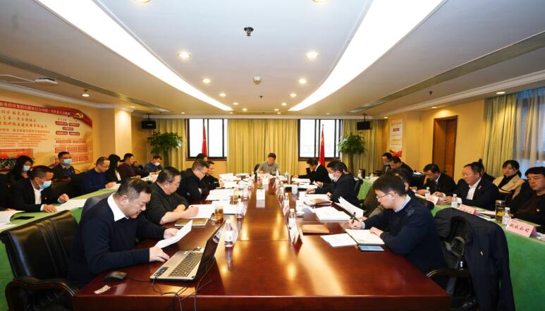人生就是搏集团党委召开党组织书记抓党建述职评议会