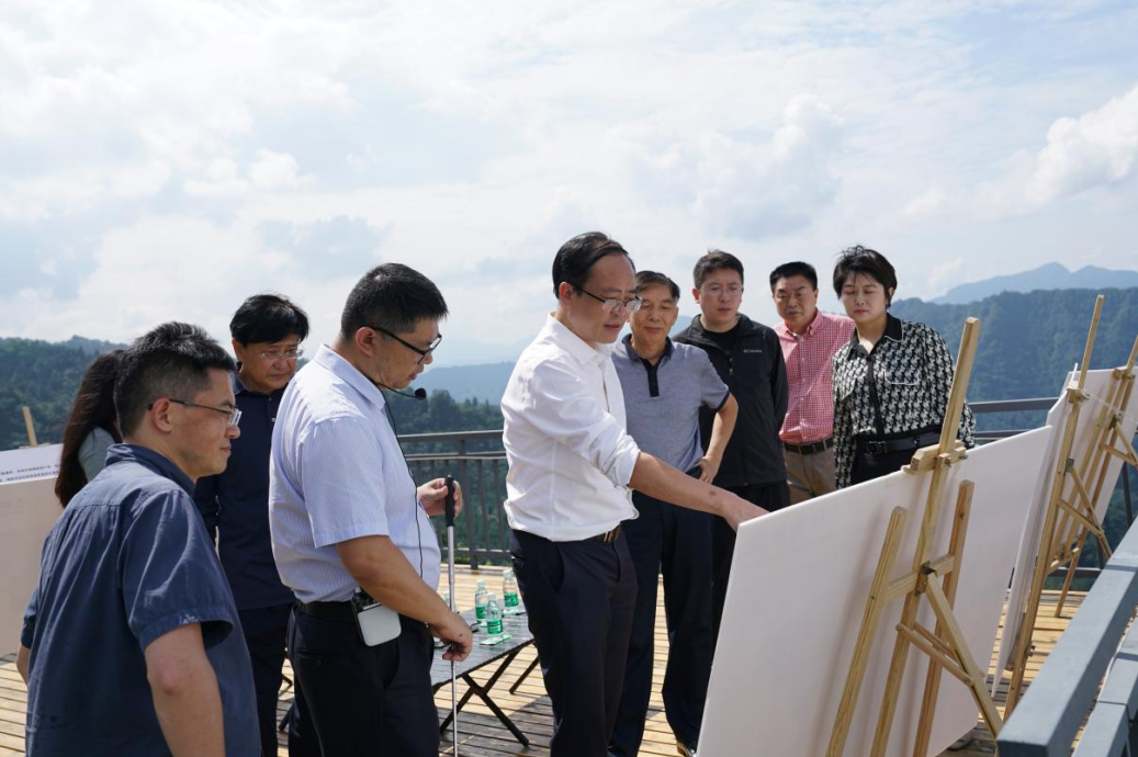 省人生就是搏集团外部董事调研峨眉山太阳谷文旅康养项目