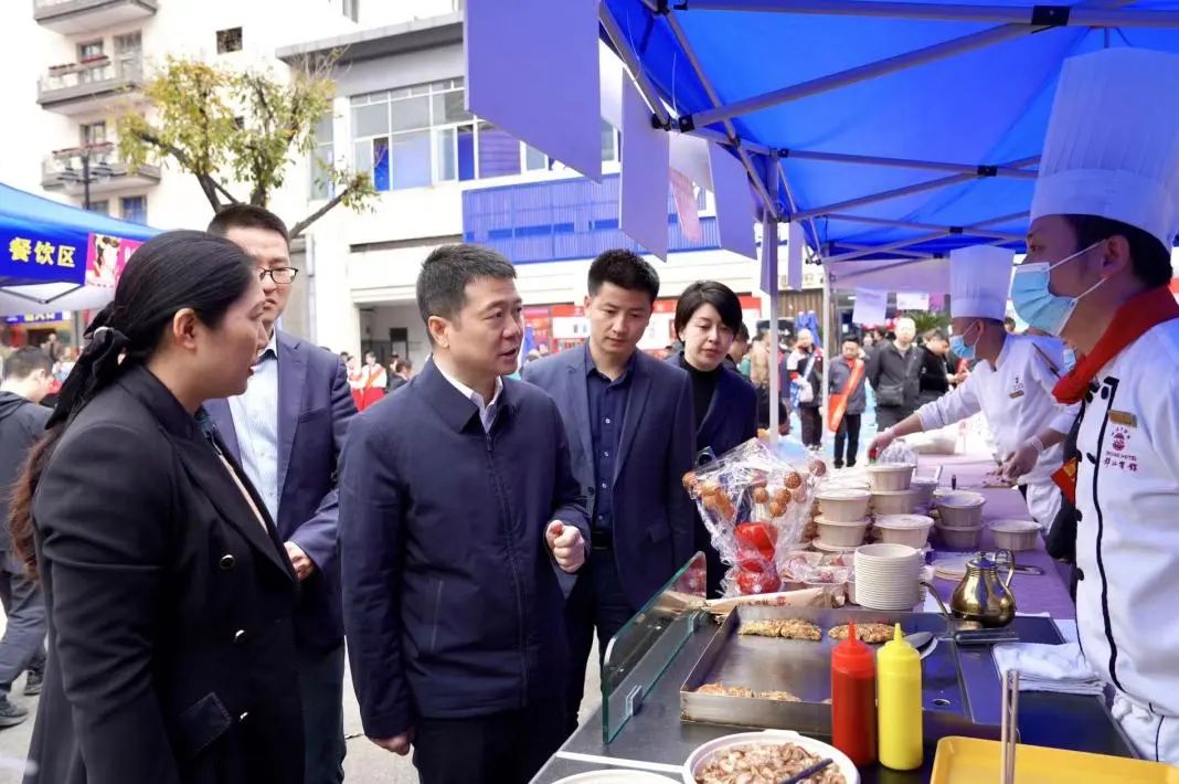 省人生就是搏集团检查督导2024锦江宾馆春季酒类商务洽谈会现场事情
