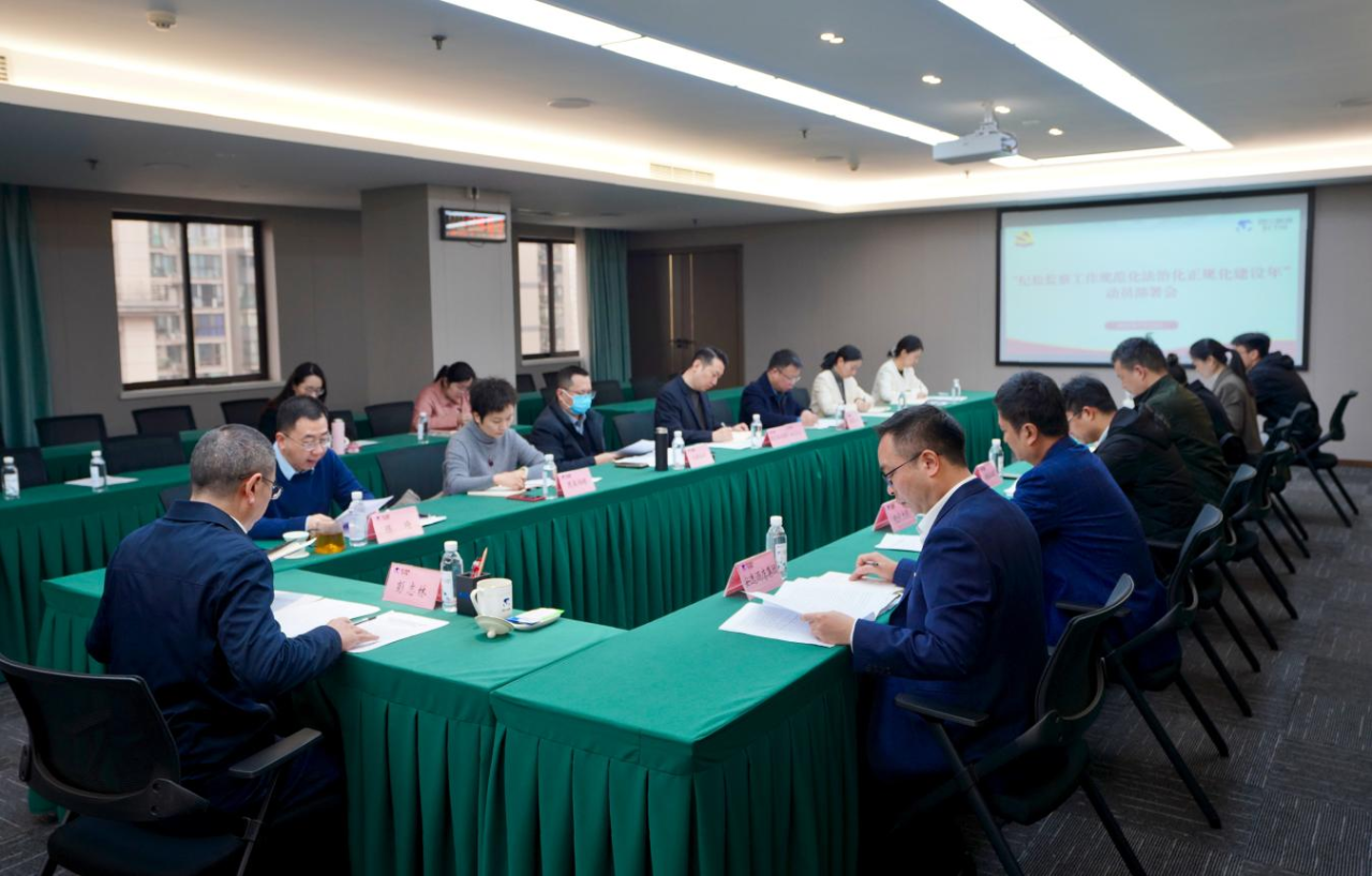 省纪委监委驻省人生就是搏集团纪检监察组召开“纪检监察事情规范化法治化正规化建设年”行动发动安排聚会