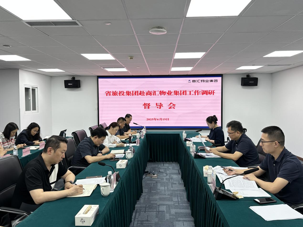 集团副总司理汪宏带队督导商汇物业集团及人生就是搏航旅公司刷新深化提升行动
