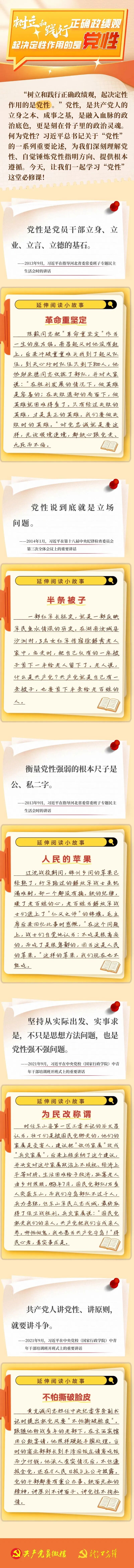树立和践行准确政绩观，，，起决议性作用的是党性